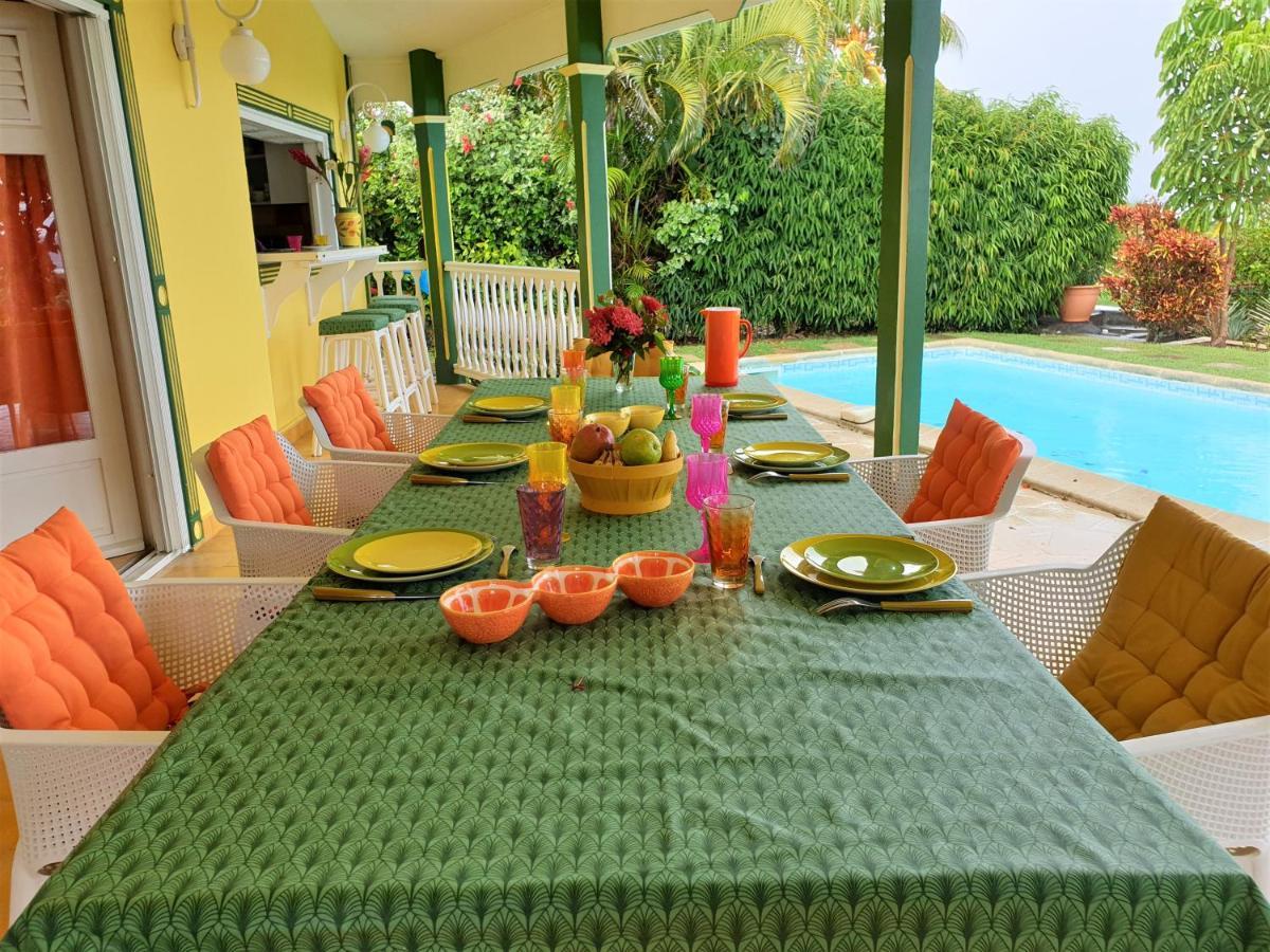 Villa Guadeloupe Saint Francois Acces Mer Piscine Iguana Bay - Villa Zagadi Ngoại thất bức ảnh
